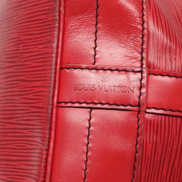 LOUIS VUITTON Epi Noe Shoulder Bag Red M44007 - Picture 12 of 16